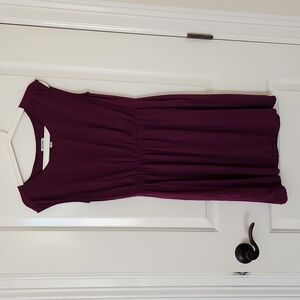 Old Navy Purple Cap Sleeve Dress